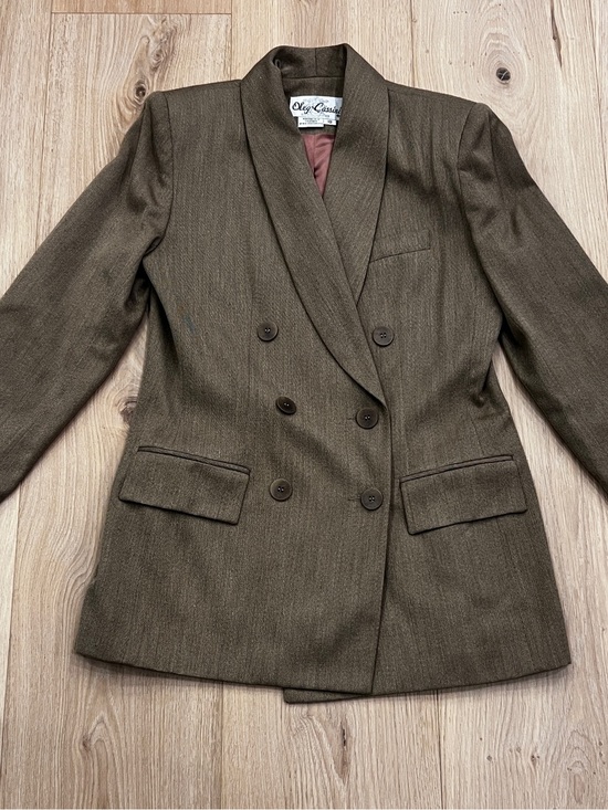 Oleg Cassini Jackets & Blazers - Vintage Oleg Cassini Blazer Double Breasted Size 10